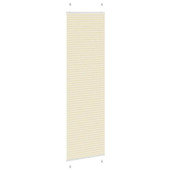 Jaluză plisată Crem 60x200 cm Lățime țesătură 59,4 cm - WALTI WALTI
