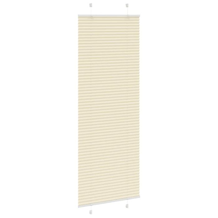 Jaluză plisată Crem 70x200 cm Lățime țesătură 69,4 cm - WALTI WALTI