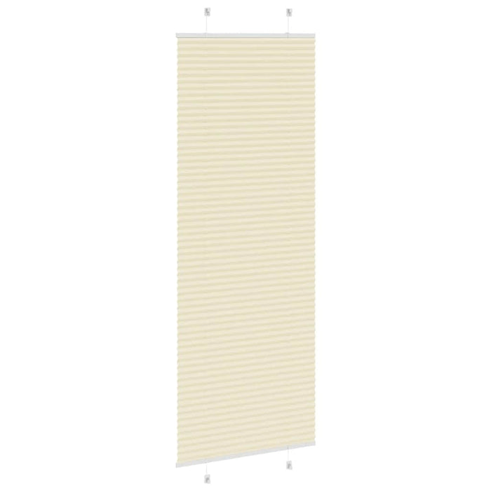 Jaluză plisată Crem 70x200 cm Lățime țesătură 69,4 cm - WALTI WALTI