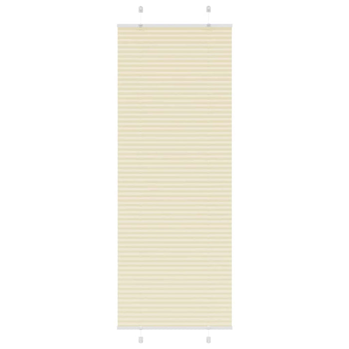 Jaluză plisată Crem 80x200cm Lățime țesătură 79,4 cm - WALTI WALTI
