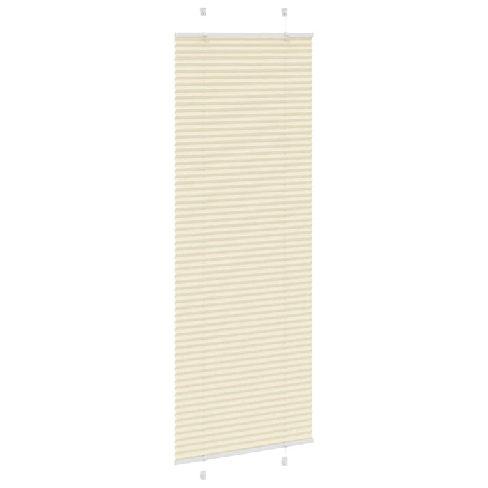 Jaluză plisată Crem 80x200cm Lățime țesătură 79,4 cm - WALTI WALTI