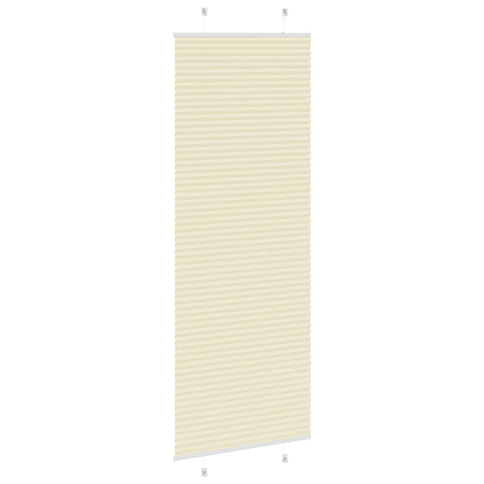 Jaluză plisată Crem 80x200cm Lățime țesătură 79,4 cm - WALTI WALTI