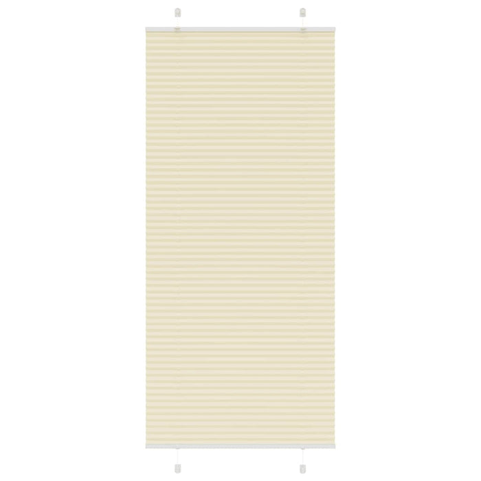 Jaluzea plisată Crem 85x200cm Lățime țesătură 84,4 cm - WALTI WALTI
