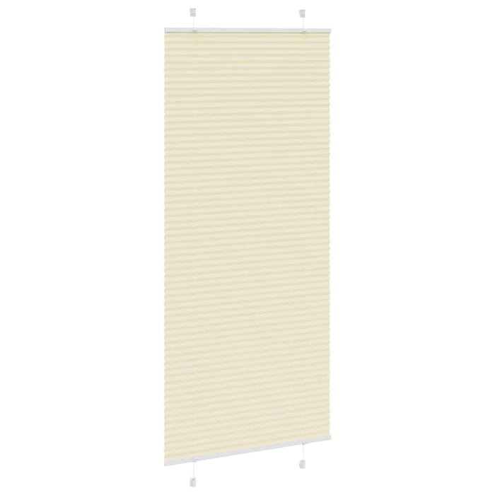 Jaluzea plisată Crem 85x200cm Lățime țesătură 84,4 cm - WALTI WALTI
