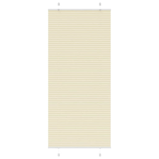 Jaluză plisată Crem 90x200cm Lățime țesătură 89,4 cm - WALTI WALTI