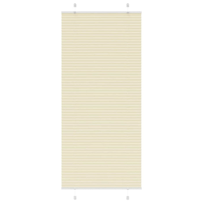 Jaluză plisată Crem 90x200cm Lățime țesătură 89,4 cm - WALTI WALTI