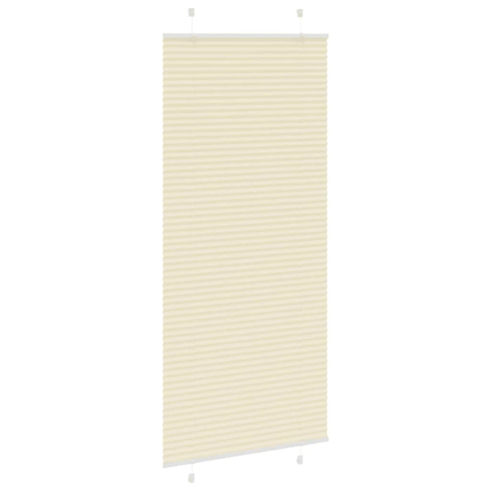 Jaluză plisată Crem 90x200cm Lățime țesătură 89,4 cm - WALTI WALTI