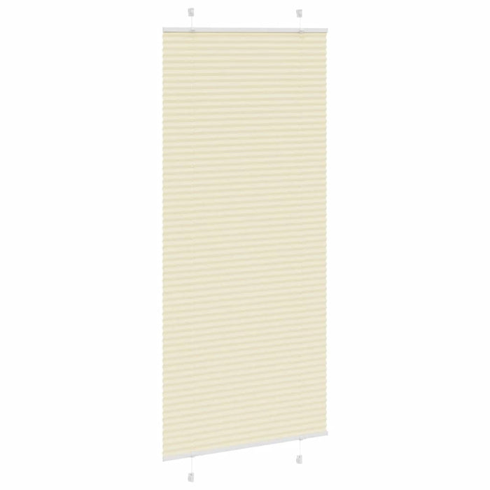 Jaluzea plisată Crem 95x200 cm Lățime țesătură 94,4cm - WALTI WALTI