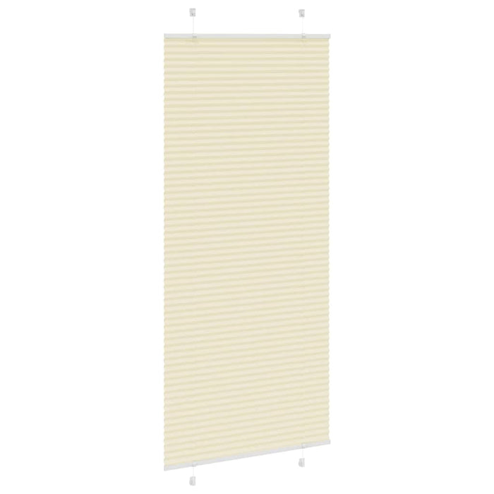 Jaluzea plisată Crem 95x200 cm Lățime țesătură 94,4cm - WALTI WALTI