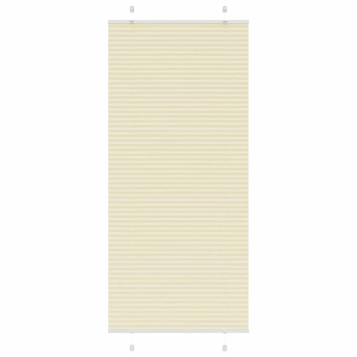 Jaluză plisată Crem 100x200cm Lățime țesătură 99,4cm - WALTI WALTI