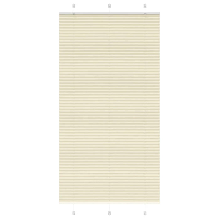 Jaluzea plisată Crem 105x200 cm Lățime țesătură 104,4 cm WALTI