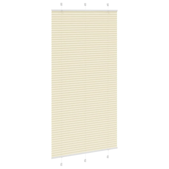 Jaluzea plisată Crem 105x200 cm Lățime țesătură 104,4 cm WALTI