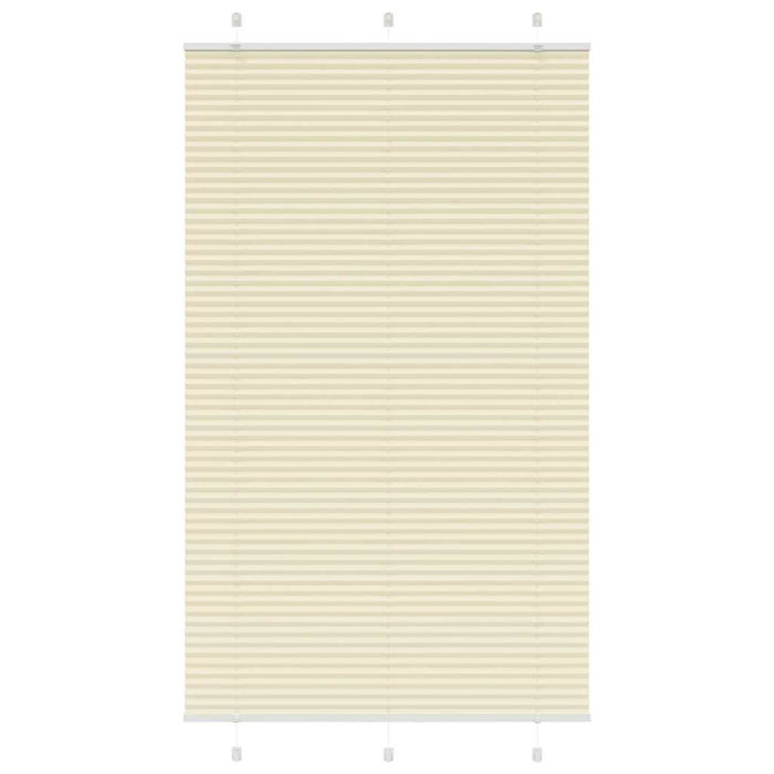 Jaluză plisată Crem 110x200 cm Lățime țesătură 109,4 cm - WALTI WALTI