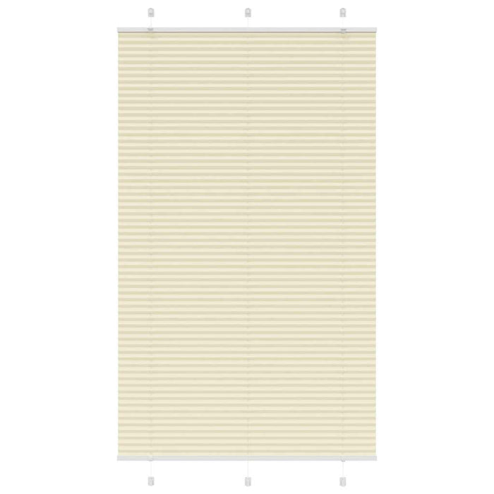 Jaluzea plisată Crem 120x200 cm Lățime țesătură 119,4 cm WALTI