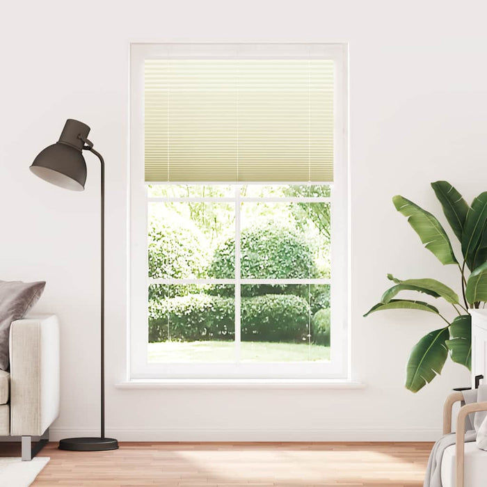 Jaluzea plisată Crem 120x200 cm Lățime țesătură 119,4 cm WALTI