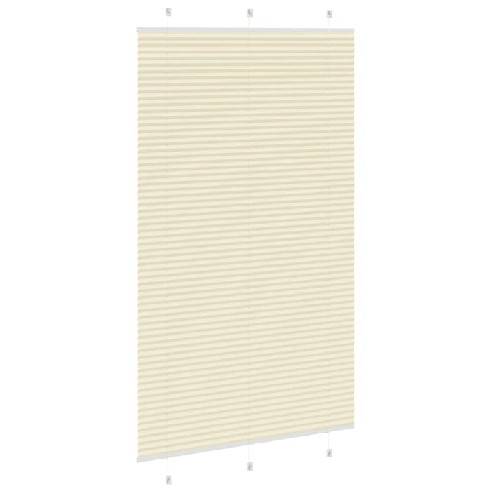 Jaluzea plisată Crem 120x200 cm Lățime țesătură 119,4 cm WALTI