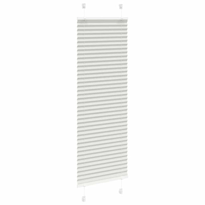 Jaluzea plisată gri deschis 40x100 cm Lățime țesătură 39,4 cm WALTI