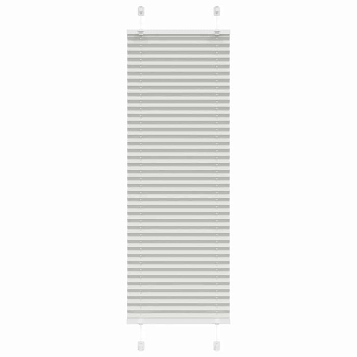 Jaluzea plisată gri deschis 50x100 cm Lățime țesătură 49,4 cm WALTI