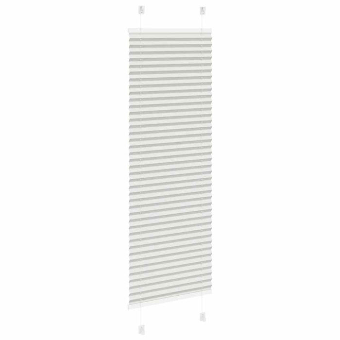 Jaluzea plisată gri deschis 50x100 cm Lățime țesătură 49,4 cm WALTI