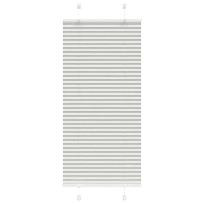 Jaluzea plisată gri deschis 60x100 cm Lățime țesătură 59,4 cm WALTI
