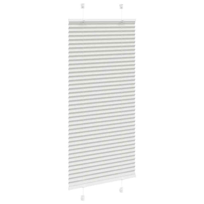 Jaluzea plisată gri deschis 60x100 cm Lățime țesătură 59,4 cm WALTI