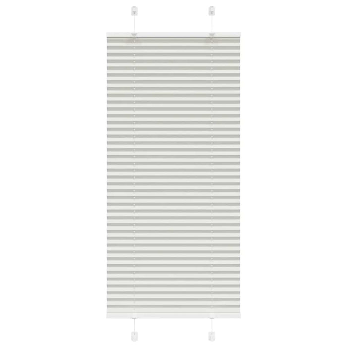 Jaluzea plisată gri deschis 65x100 cm Lățime țesătură 64,4 cm WALTI