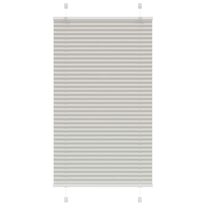 Jaluzea plisată gri deschis 70x100 cm Lățime țesătură 69,4 cm WALTI