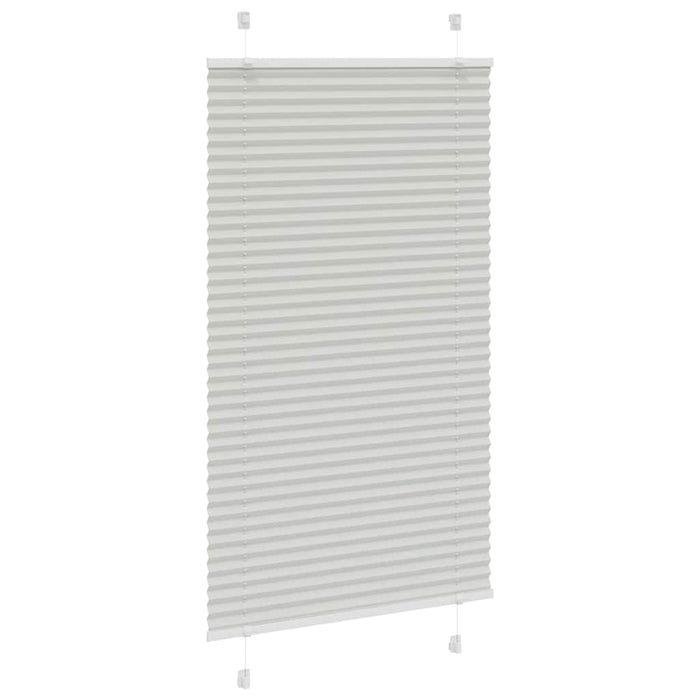 Jaluzea plisată gri deschis 70x100 cm Lățime țesătură 69,4 cm WALTI