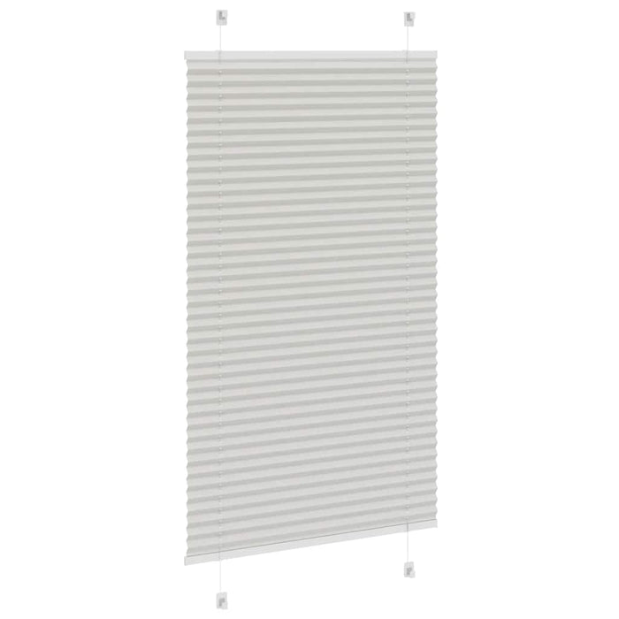 Jaluzea plisată gri deschis 70x100 cm Lățime țesătură 69,4 cm WALTI