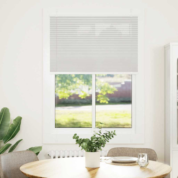Jaluzea plisată gri deschis 85x100cm Lățime țesătură 84,4 cm WALTI