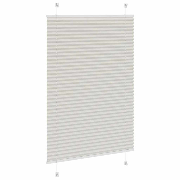 Jaluzea plisată gri deschis 95x100 cm Lățime țesătură 94,4cm WALTI