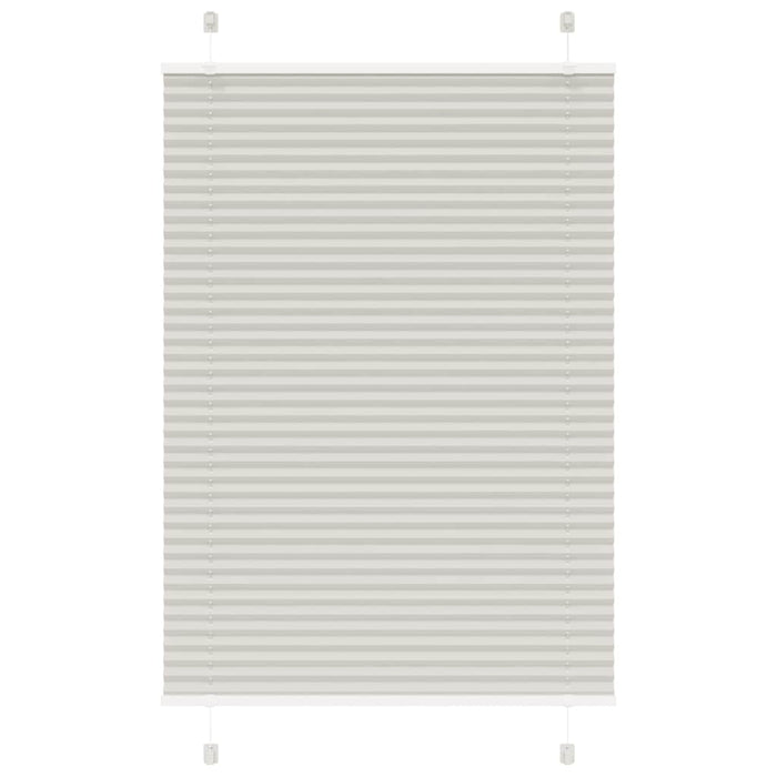 Jaluzea plisată gri deschis 100x100cm Lățime țesătură 99,4cm WALTI