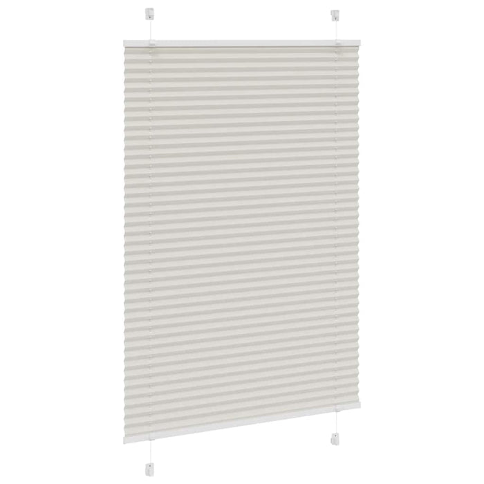 Jaluzea plisată gri deschis 100x100cm Lățime țesătură 99,4cm WALTI