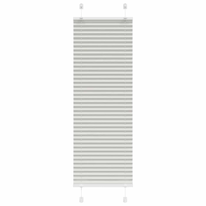 Jaluzea plisată gri deschis 40x150 cm Lățime țesătură 39,4 cm WALTI