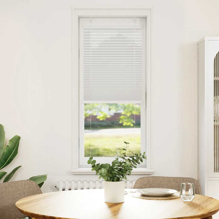 Jaluzea plisată gri deschis 40x150 cm Lățime țesătură 39,4 cm WALTI