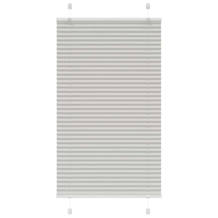 Jaluză plisată gri deschis 70x150 cm Lățime țesătură 69,4 cm - WALTI WALTI