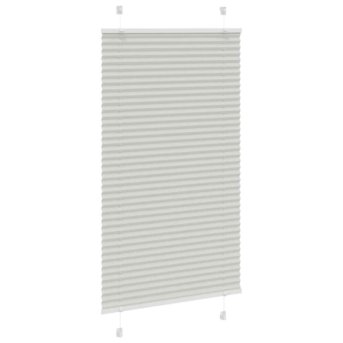 Jaluză plisată gri deschis 70x150 cm Lățime țesătură 69,4 cm - WALTI WALTI