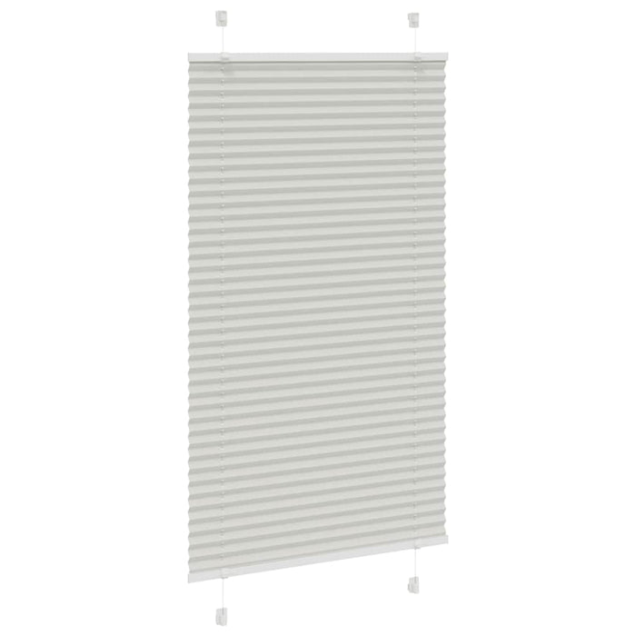 Jaluzea plisată gri deschis 75x150cm Lățime țesătură 74,4 cm WALTI
