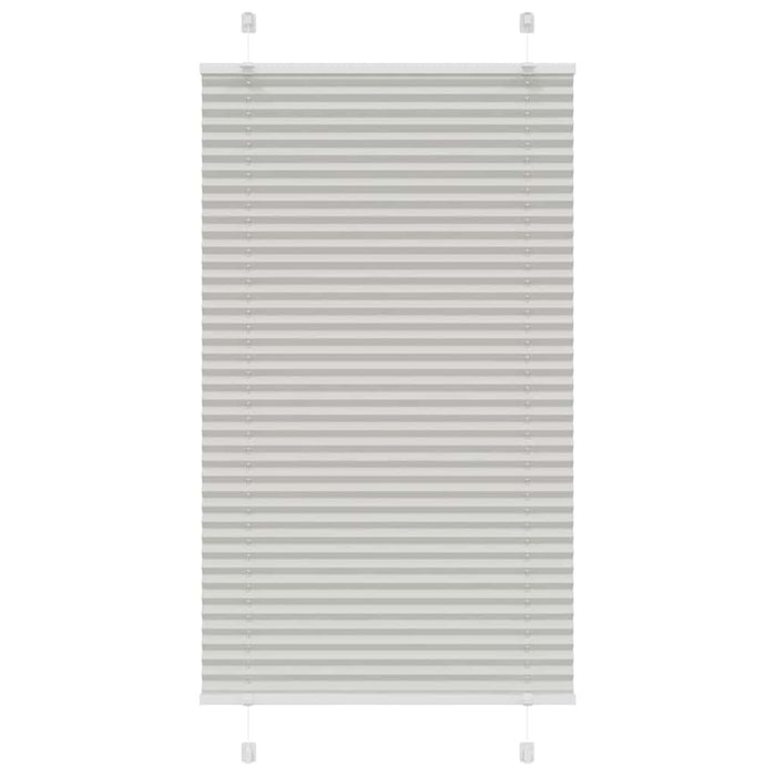 Jaluzea plisată gri deschis 80x150cm Lățime țesătură 79,4 cm WALTI