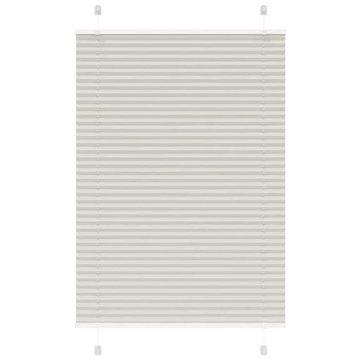 Jaluză plisată gri deschis 85x150cm Lățime țesătură 84,4 cm - WALTI WALTI