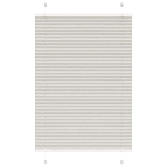 Jaluză plisată gri deschis 85x150cm Lățime țesătură 84,4 cm - WALTI WALTI