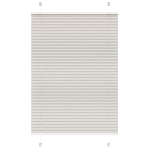 Jaluză plisată gri deschis 90x150cm Lățime țesătură 89,4 cm - WALTI WALTI