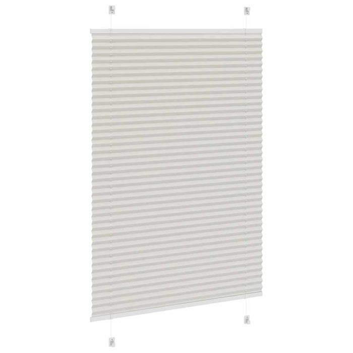 Jaluzea plisată gri deschis 95x150 cm Lățime țesătură 94,4cm WALTI
