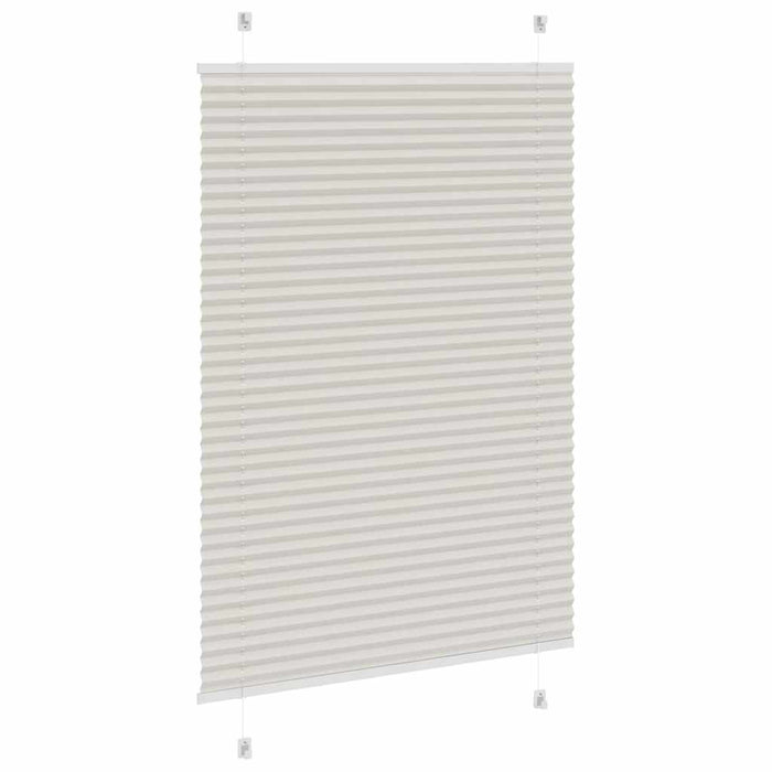 Jaluzea plisată gri deschis 100x150cm Lățime țesătură 99,4cm WALTI
