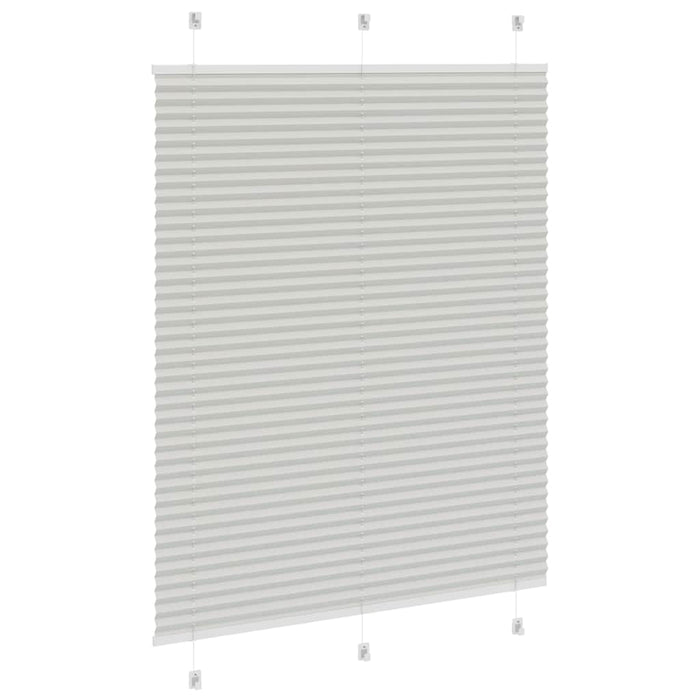 Jaluzea plisată gri deschis 110x150 cm Lățime țesătură 109,4 cm WALTI