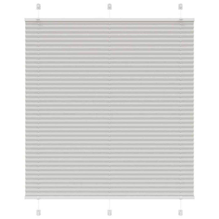 Jaluzea plisată gri deschis 115x150 cm Lățime țesătură 114,4 cm - WALTI WALTI