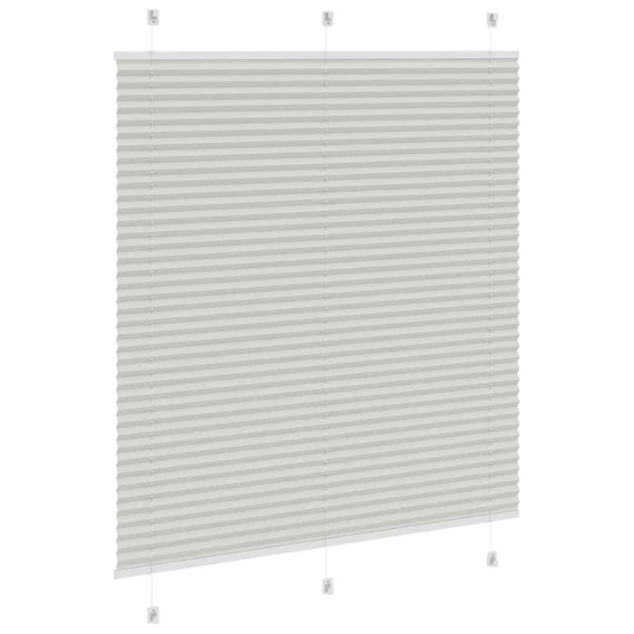 Jaluzea plisată gri deschis 115x150 cm Lățime țesătură 114,4 cm - WALTI WALTI