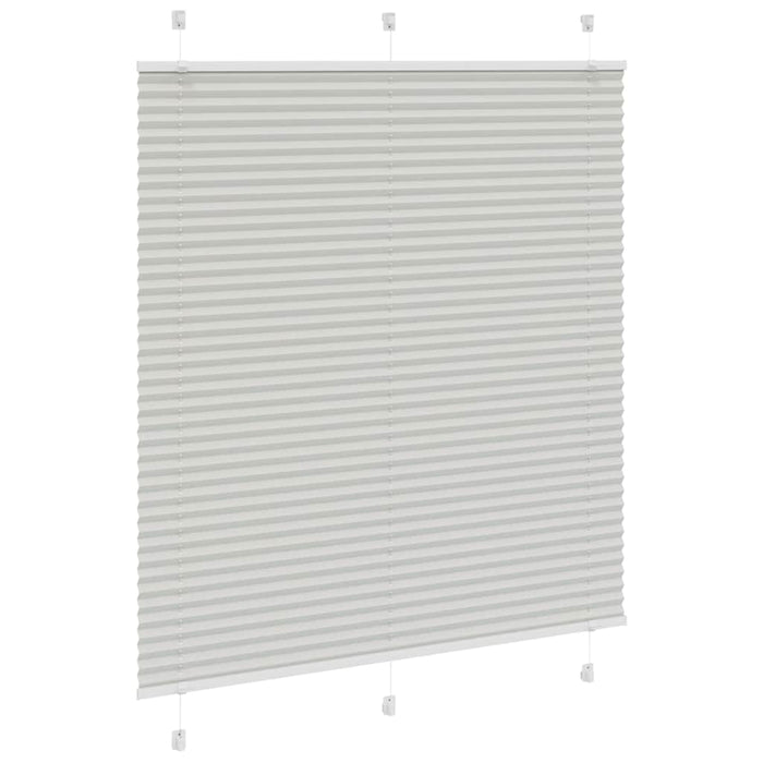 Jaluzea plisată gri deschis 120x150 cm Lățime țesătură 119,4 cm WALTI