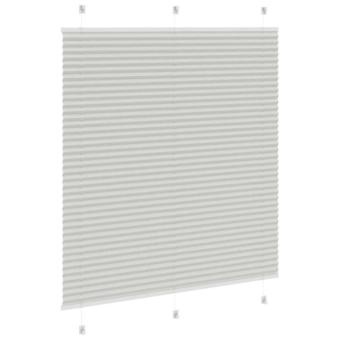 Jaluzea plisată gri deschis 120x150 cm Lățime țesătură 119,4 cm WALTI
