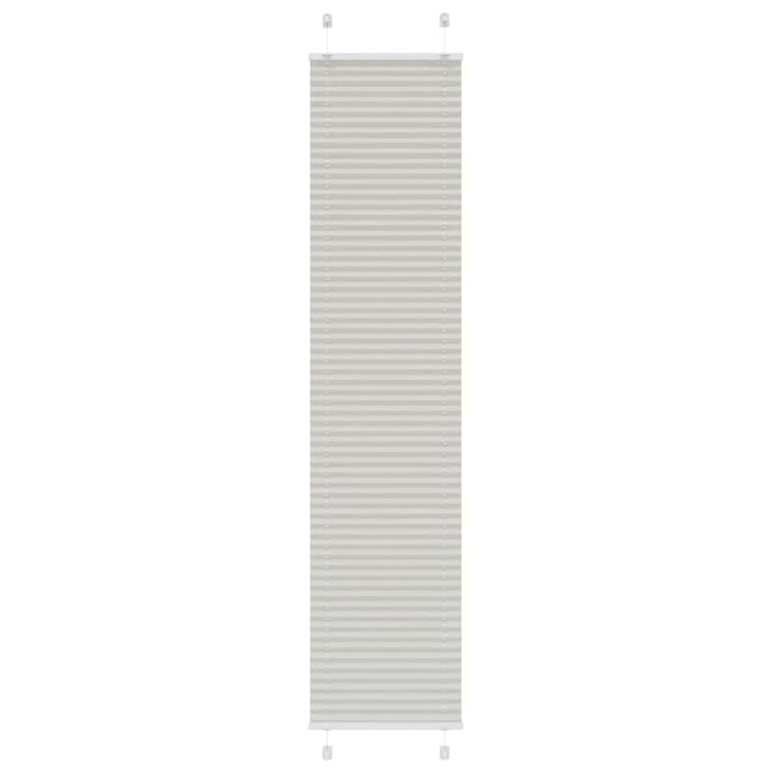 Jaluzea plisată gri deschis 40x200 cm Lățime țesătură 39,4 cm WALTI